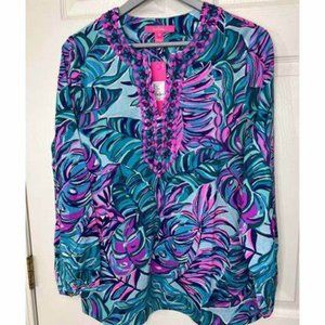 Lilly Pulitzer Coretta Top Large NWT